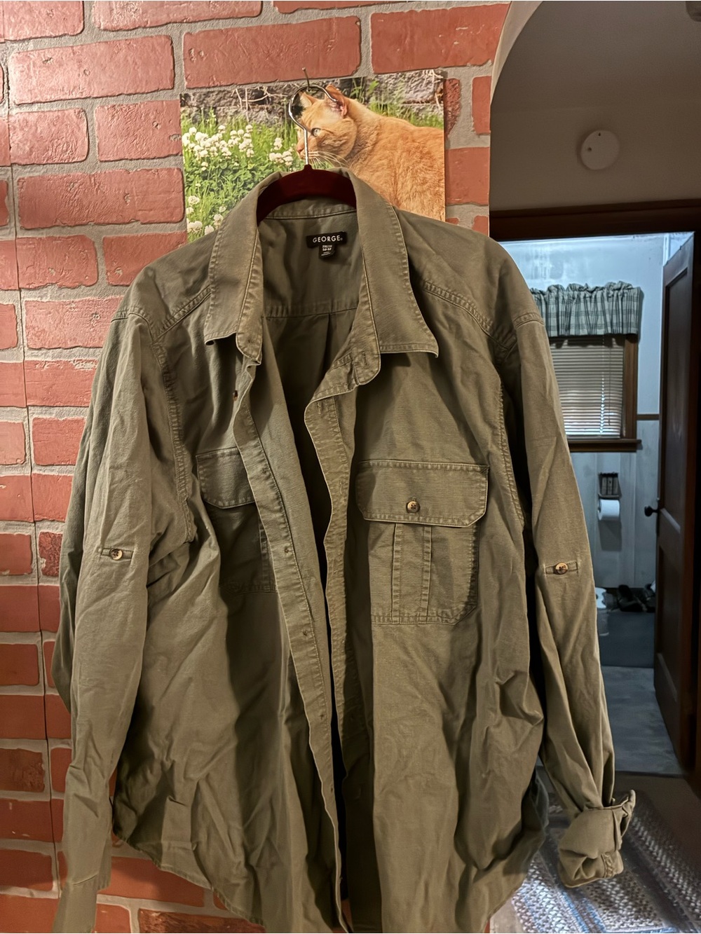 Men’s button down dress shirt